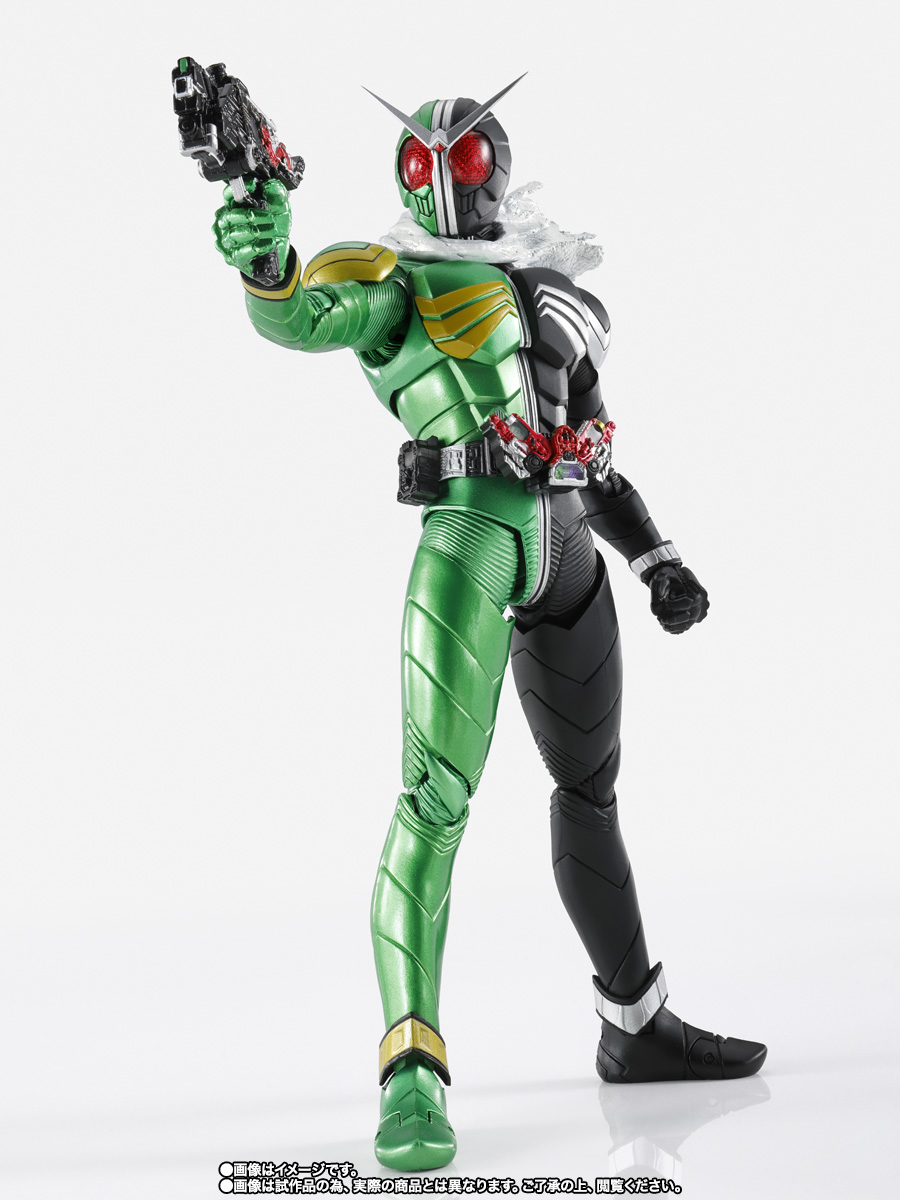 S.H.Figuarts（真骨彫製法） 劇場版『風都探偵仮面ライダースカルの肖像』仮面ライダーW サイクロンスカル付属版 スタンダードED