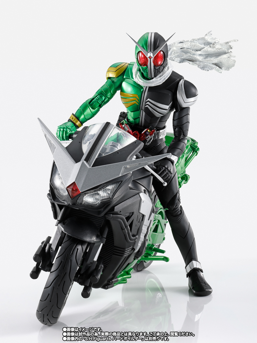 S.H.Figuarts（真骨彫製法） 劇場版『風都探偵仮面ライダースカルの肖像』仮面ライダーW サイクロンスカル付属版 スタンダードED