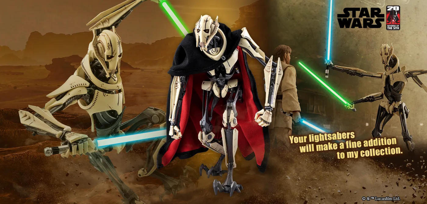 S.H.Figuarts グリーヴァス将軍（STAR WARS: Revenge of the Sith）
