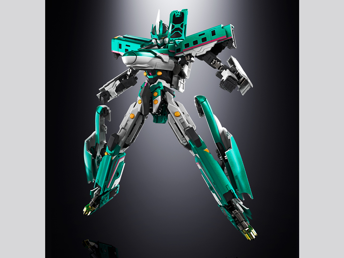 SOUL OF CHOGOKIN GX-115 Shinkansen Transforming Robot