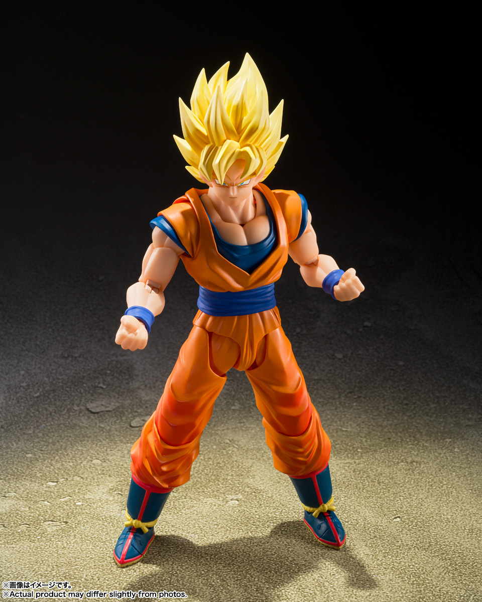 龙珠Z数字S.H.Figuarts超级赛亚人孙悟空〈决战开始〉。