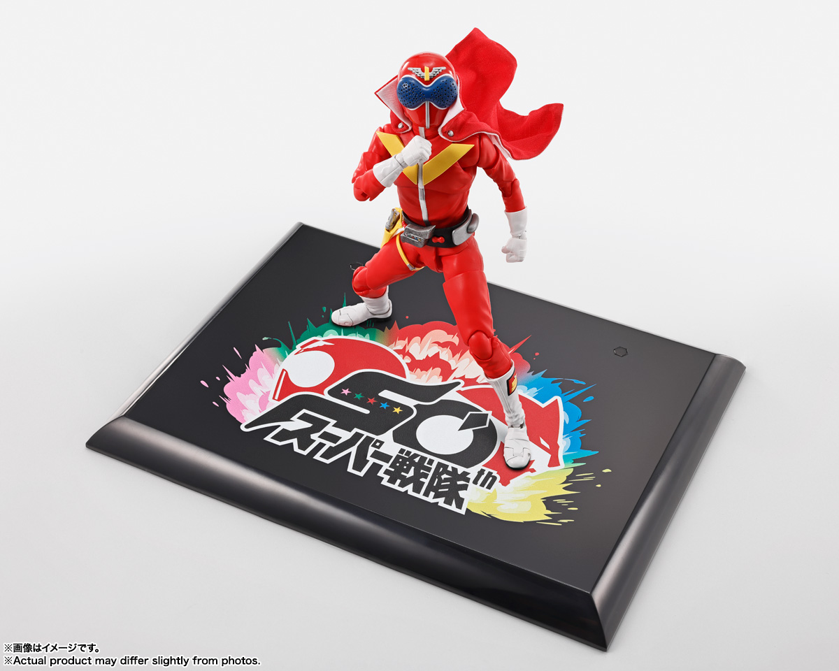 S.H.Figuarts（真骨彫製法） アカレンジャー スーパー戦隊 50th Anniversary Ver.（初回限定台座付属）