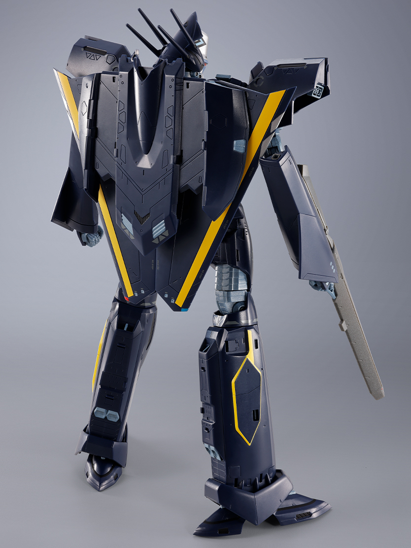 マクロス７ フィギュア DX超合金 VF-17S ナイトメアステルスバルキリー（ガムリン木崎機）