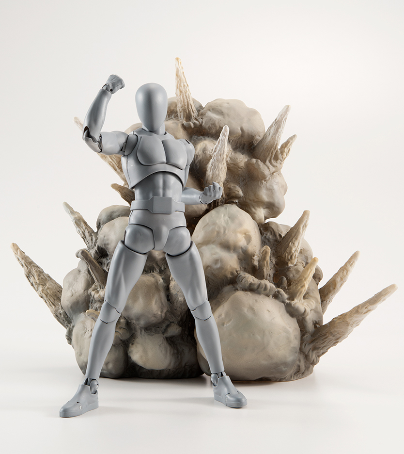 フィギュア 魂EFFECT EXPLOSION Gray Ver. for S.H.Figuarts