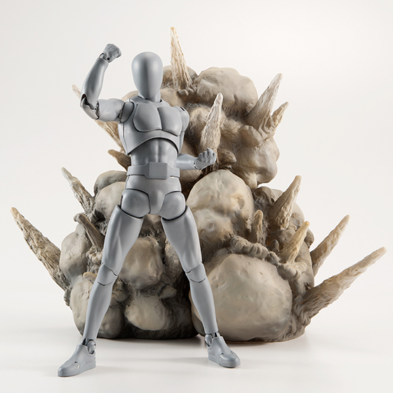魂EFFECTシリーズ&nbsp;EXPLOSION Gray Ver. for S.H.Figuarts