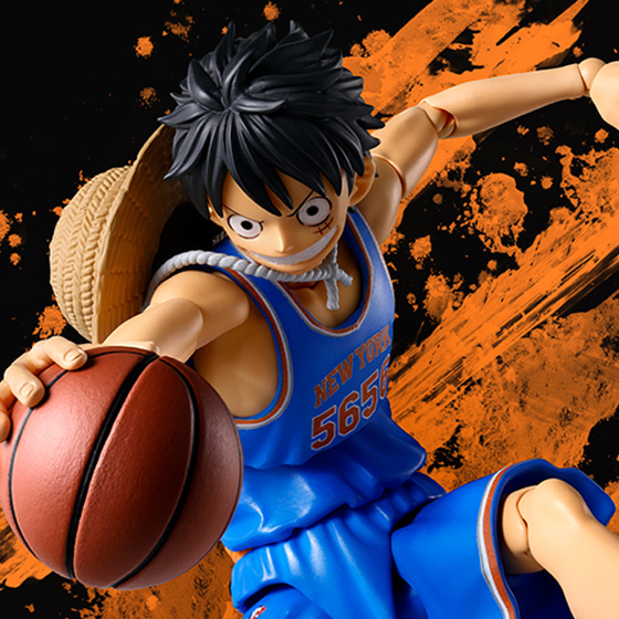 S.H.Figuarts&nbsp;ONE PIECE×NBA モンキー・D・ルフィ -NEW YORK KNICKS ver.-
