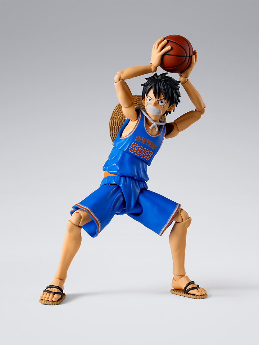ワンピース フィギュア H.Figuarts ONE PIECE×NBA モンキー・D・ルフィ -NEW YORK KNICKS ver.-