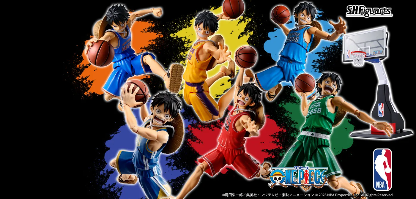 ONE PIECE×NBA バスケットゴールセット