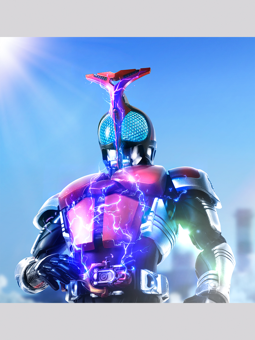 仮面ライダーカブト フィギュア S.H.Figuarts（真骨彫製法） 仮面ライダーカブト ライダーフォーム 20th Anniversary Ver.