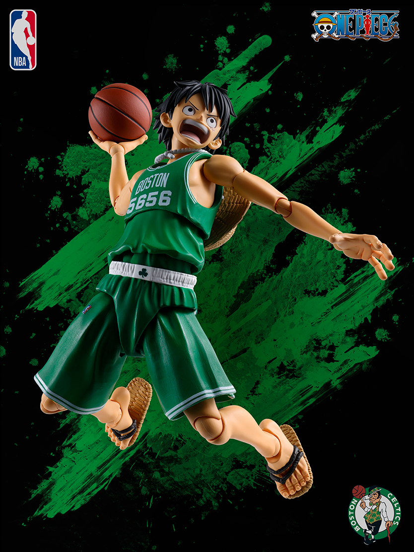 S.H.Figuarts&nbsp;ONE PIECE×NBA モンキー・D・ルフィ -BOSTON CELTICS ver.- 