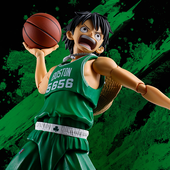 S.H.Figuarts ONE PIECE×NBA モンキー・D・ルフィ -BOSTON CELTICS ver.-