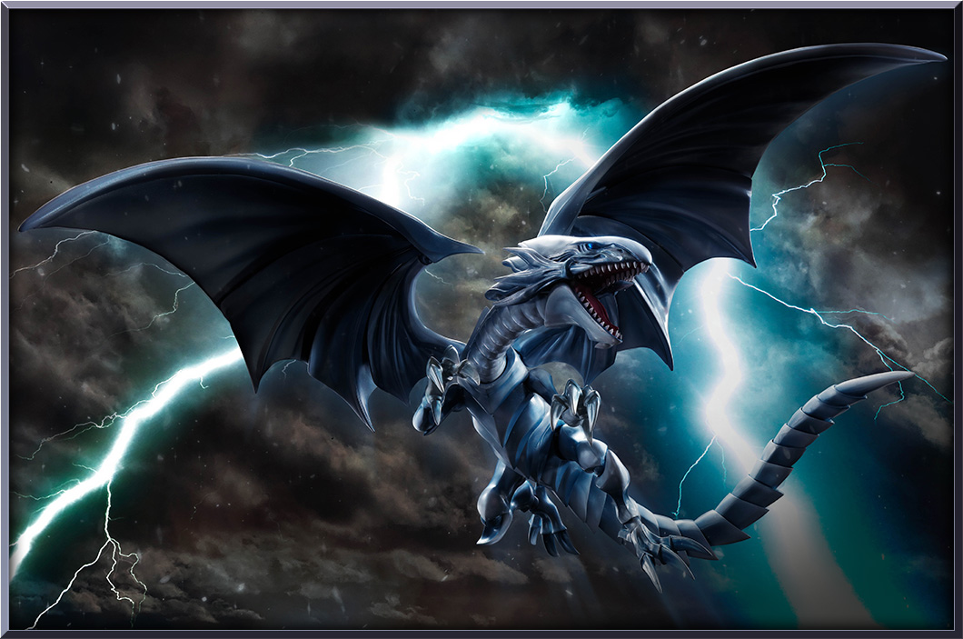 S.H.MonsterArts dragón blanco de ojos azules (una criatura auspiciosa en la mitología china)