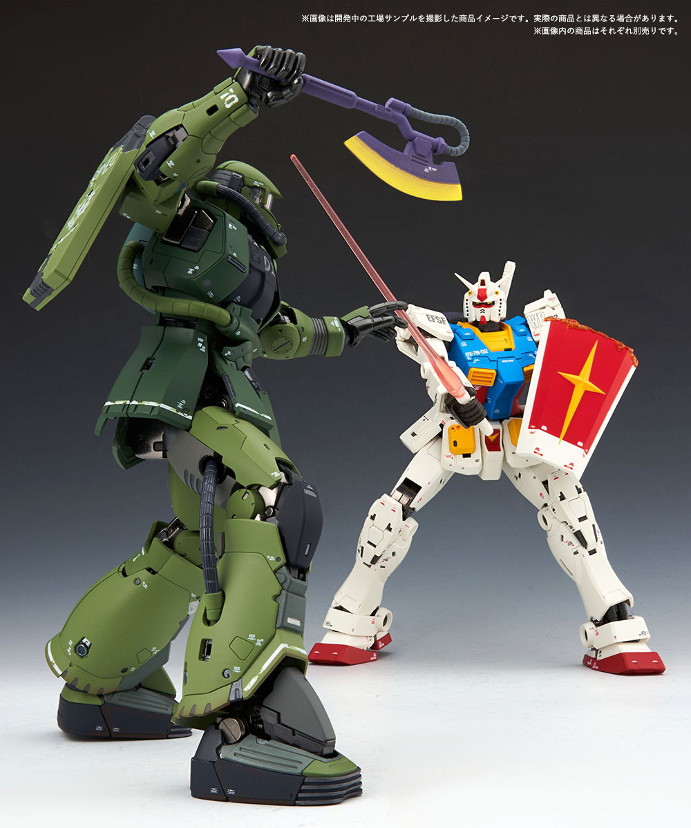 GUNDAM FIX FIGURATION METAL COMPOSITE RX -78-02 Gundam 【Kukurus-Doran之島】 MS-06F Doran專用Zaku 【Kukurus-Doran之島】 圖片