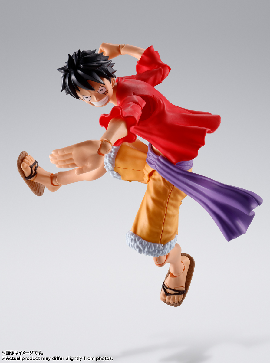 S.H.Figuartsに『ONE PIECE』新シリーズが参戦!! ルフィ、ゾロ、サンジを撮りおろしを交え紹介！