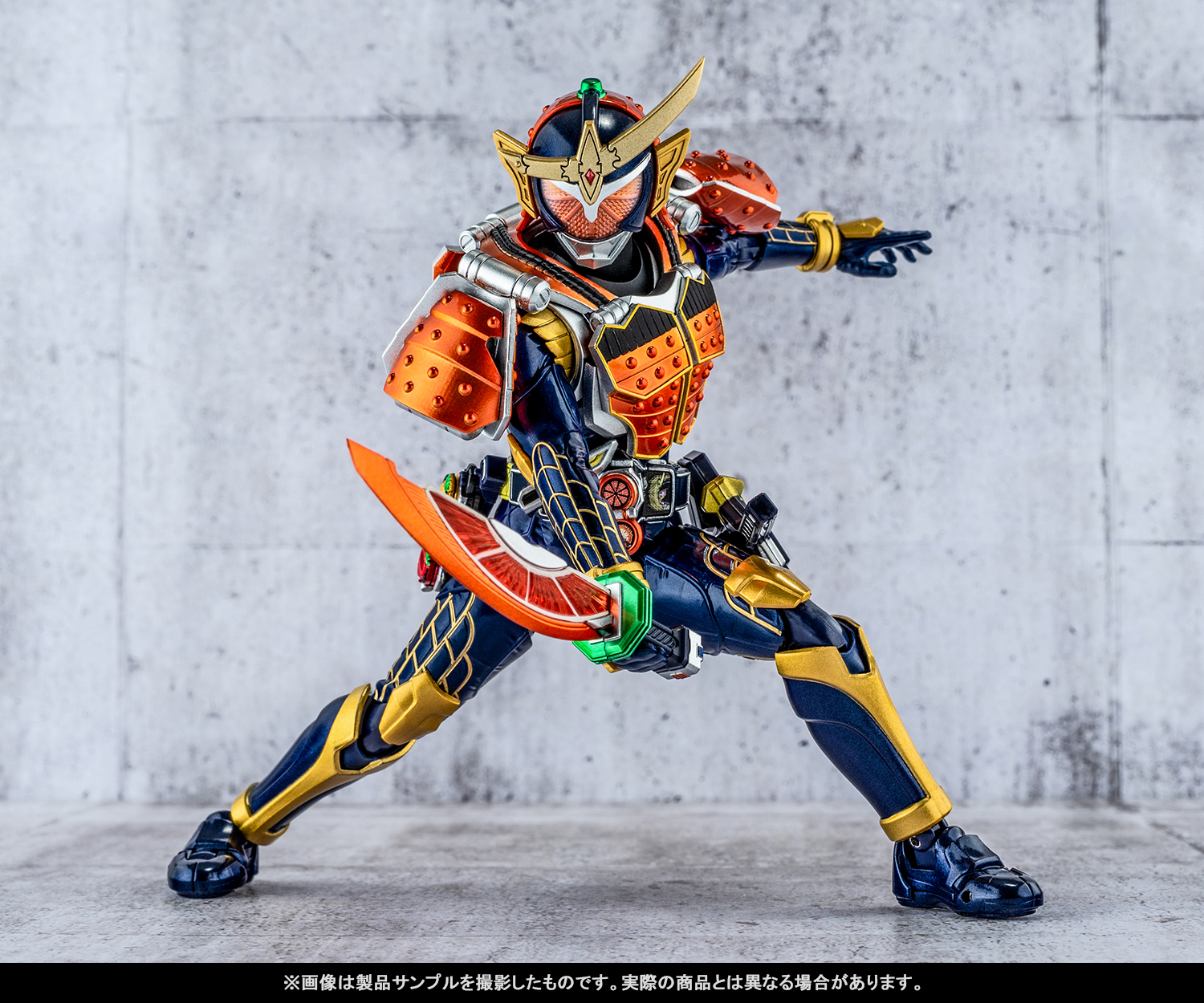 終於在SHINKOCCHOU SEIHOU出戰啦！於8/10起在店鋪發售的「KAMEN RIDER GAIM」和「KAMEN RIDER BARON」之樣品＆Tamashii web shop商品「ARMS CHANGE SET
」一舉介紹！