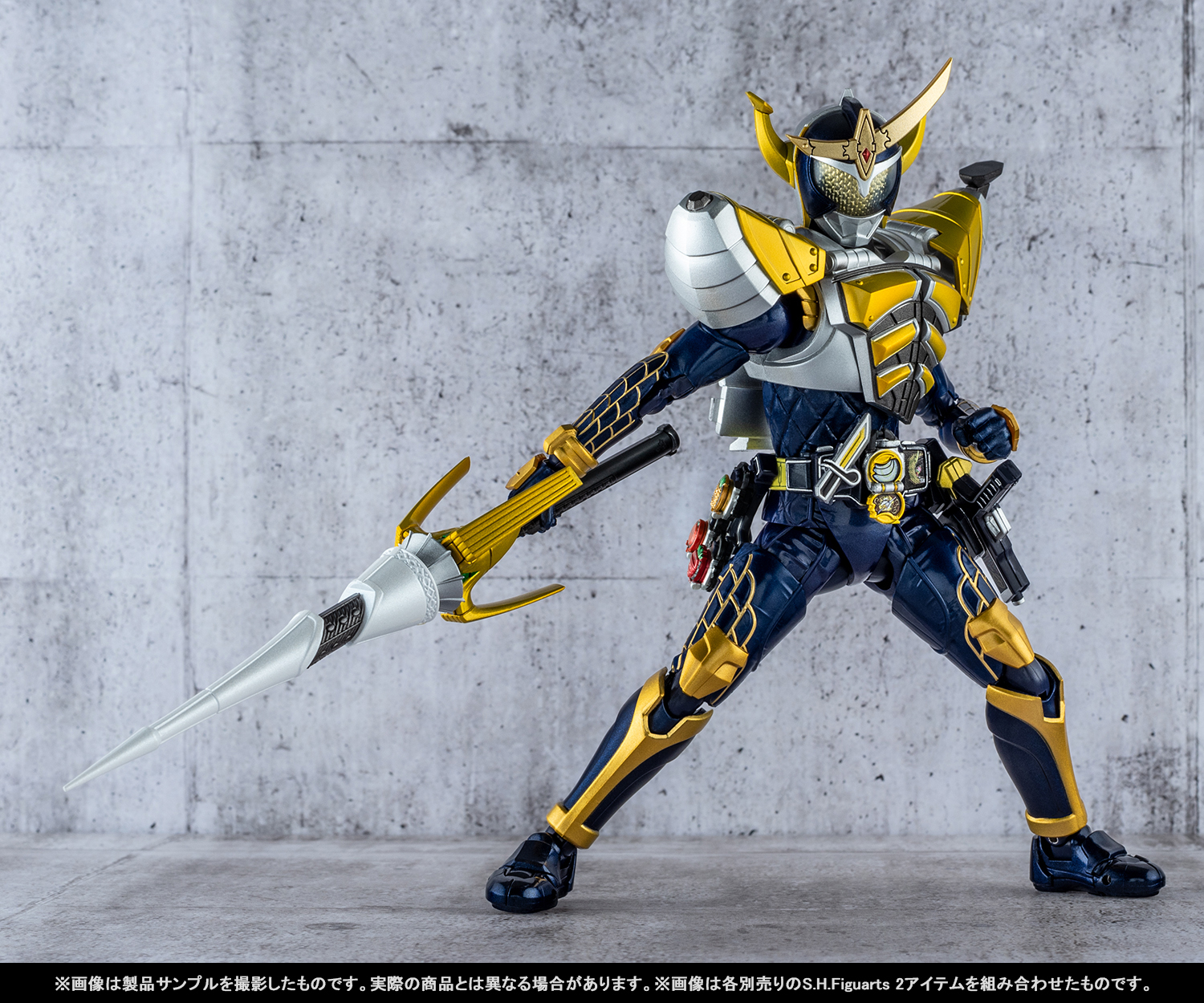 終於在SHINKOCCHOU SEIHOU出戰啦！於8/10起在店鋪發售的「KAMEN RIDER GAIM」和「KAMEN RIDER BARON」之樣品＆Tamashii web shop商品「ARMS CHANGE SET
」一舉介紹！