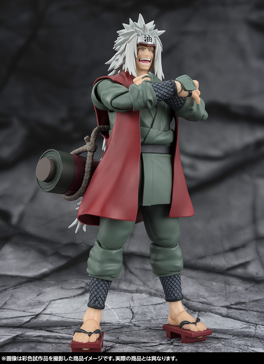 伝説の三忍、ついに集結！「S.H.Figuarts 自来也 -仙術極めし木ノ葉の豪傑- 仙人モードセット」のご紹介