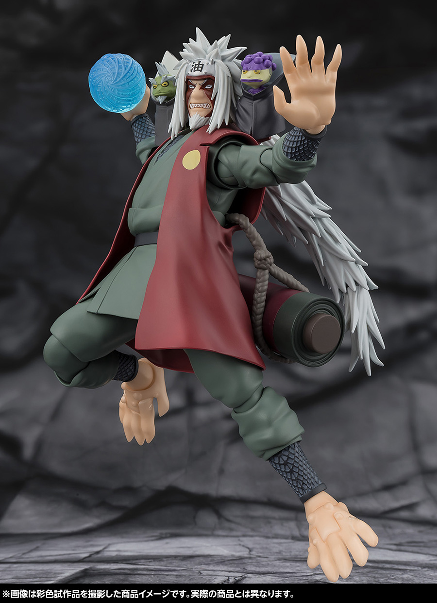 伝説の三忍、ついに集結！「S.H.Figuarts 自来也 -仙術極めし木ノ葉の豪傑- 仙人モードセット」のご紹介