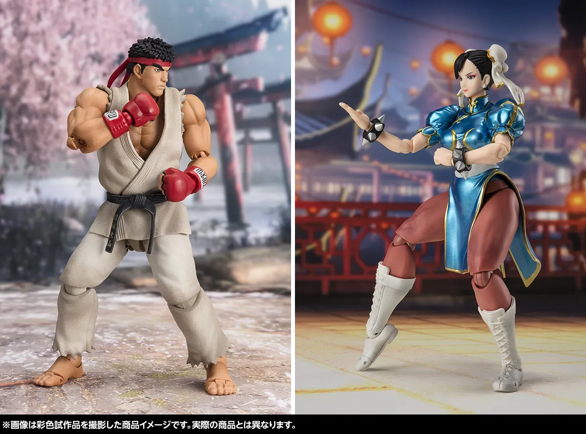 2026年3月14日、「S.H.Figuarts リュウ -Outfit 2-」と「S.H.Figuarts 春麗 -Outfit 2-」が再び登場！