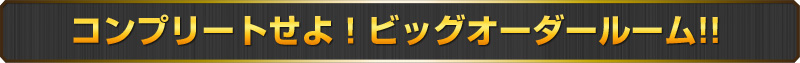 �R���v���[�g����I�r�b�O�I�[�_�[���[���I�I