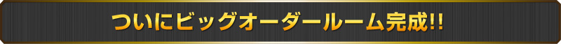 ���Ƀr�b�O�I�[�_�[���[������!!