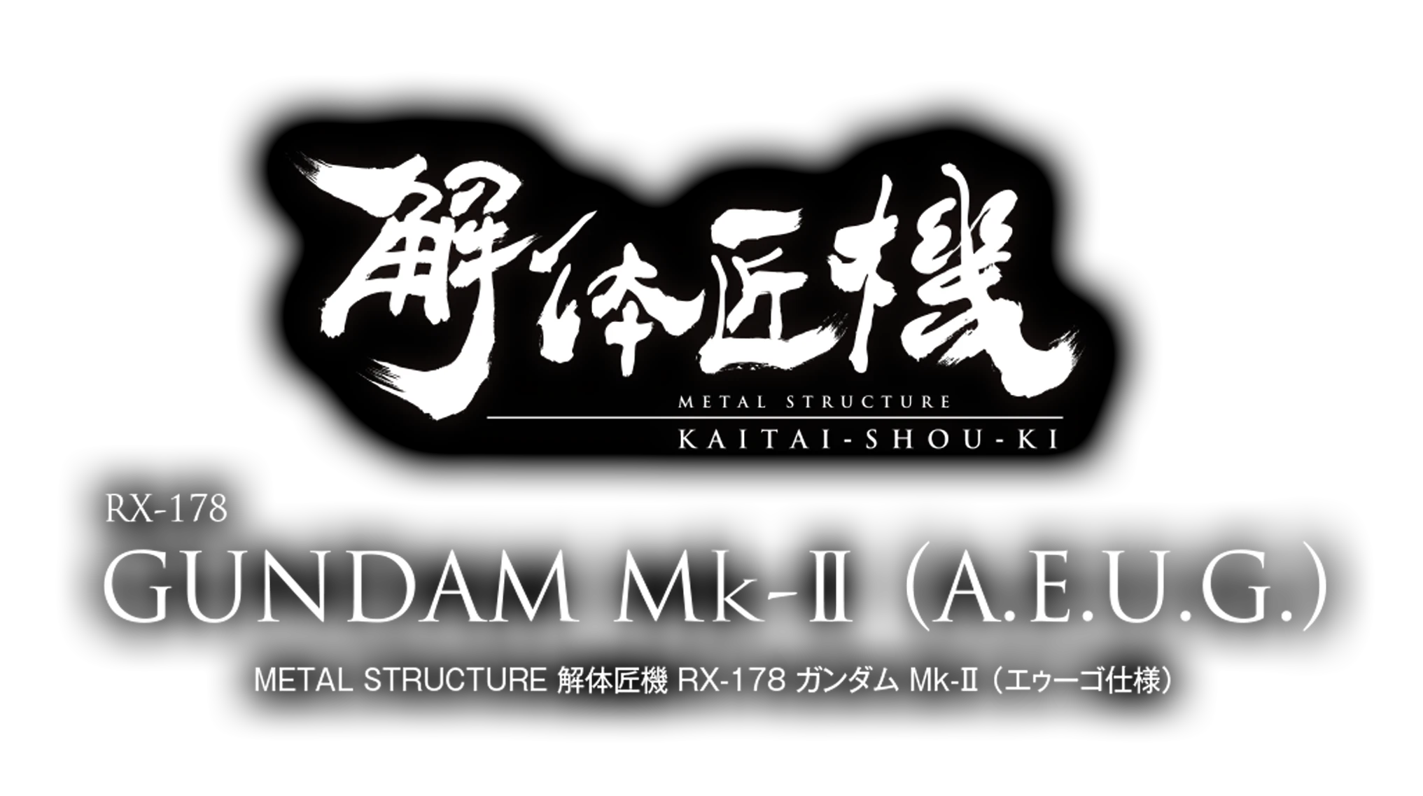 METAL STRUCTURE 解体匠機 RX-178 ガンダムMk-Ⅱ（エゥーゴ仕様）