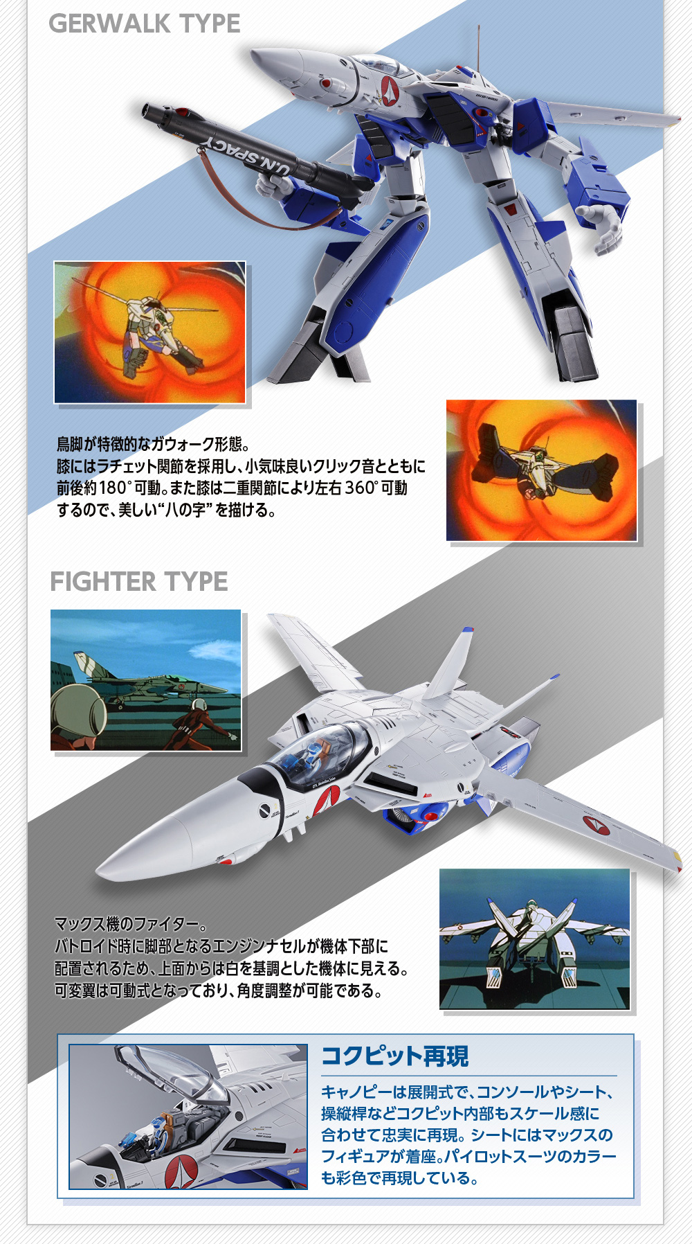 DX超合金 VF-1A バルキリー（マクシミリアン・ジーナス機） スペシャル 