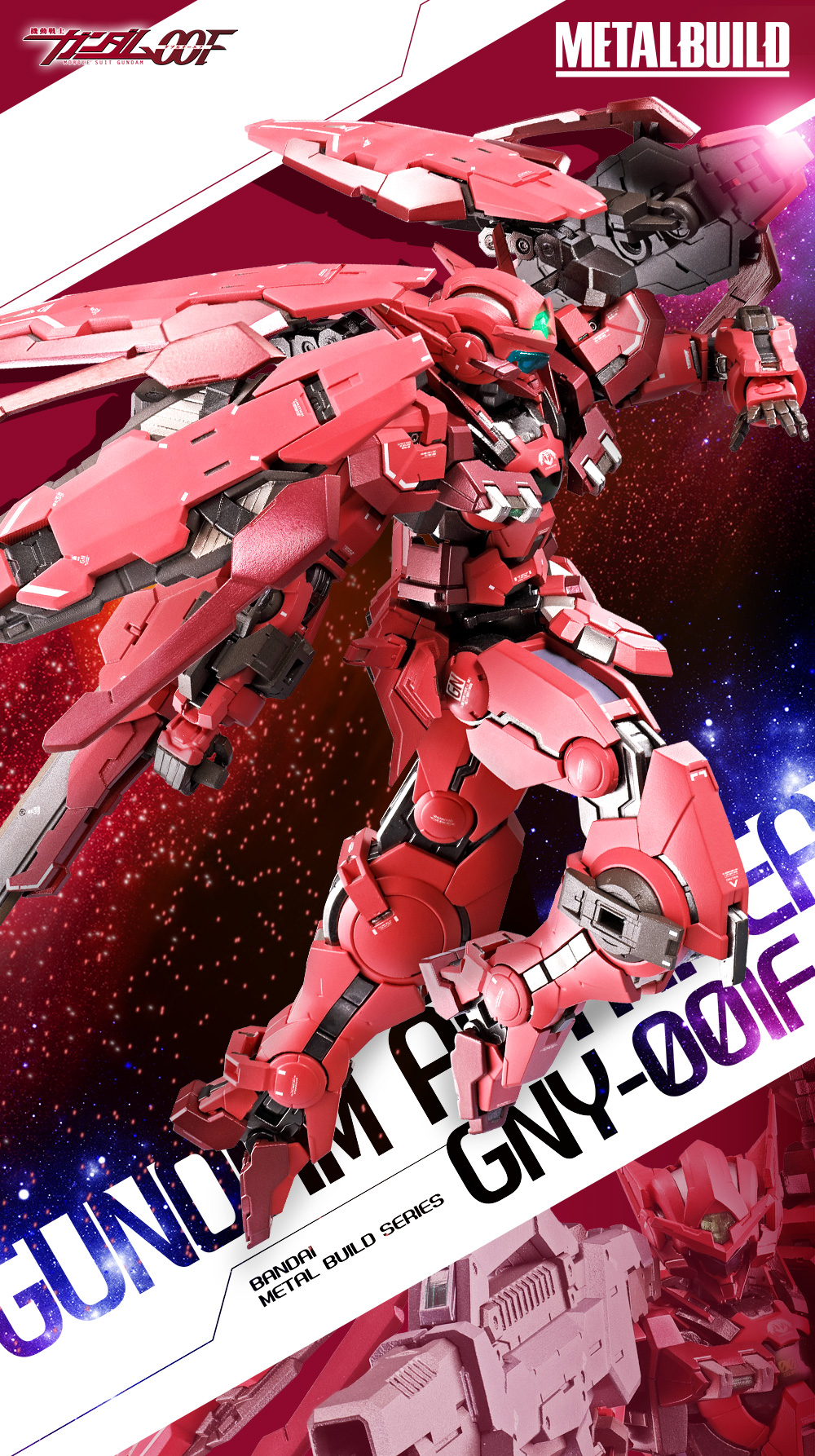 METAL BUILD ガンダムアストレア TYPE-F (GN HEAVY WEAPON SET