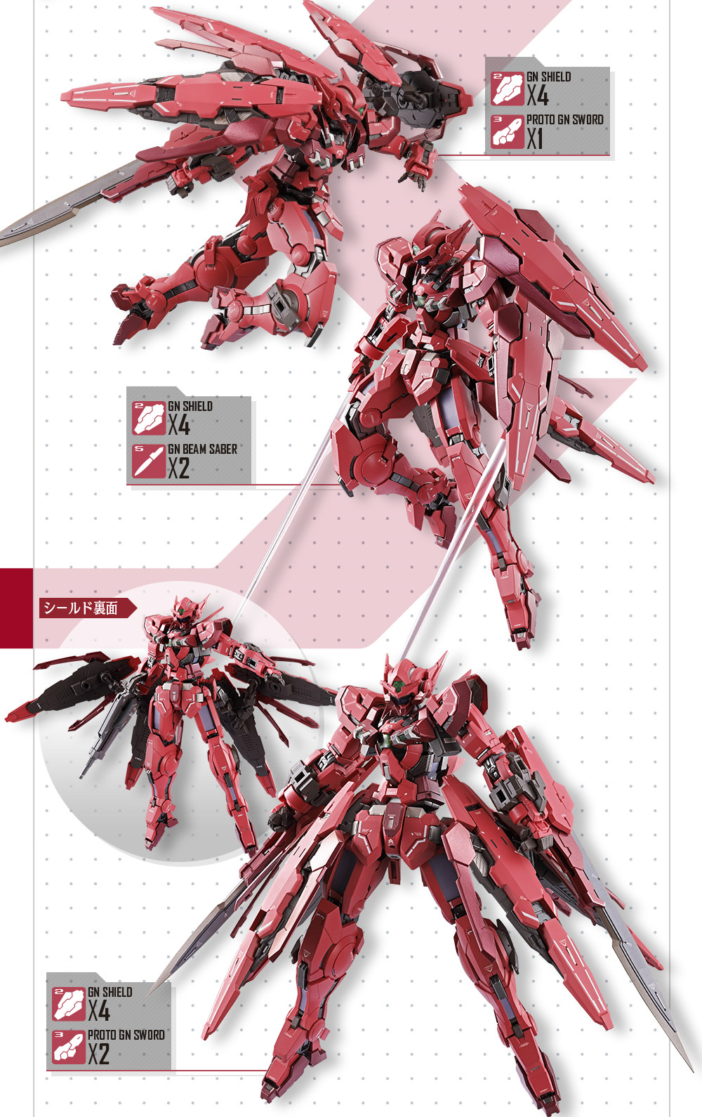 METAL BUILD ガンダムアストレア TYPE-F (GN HEAVY WEAPON SET