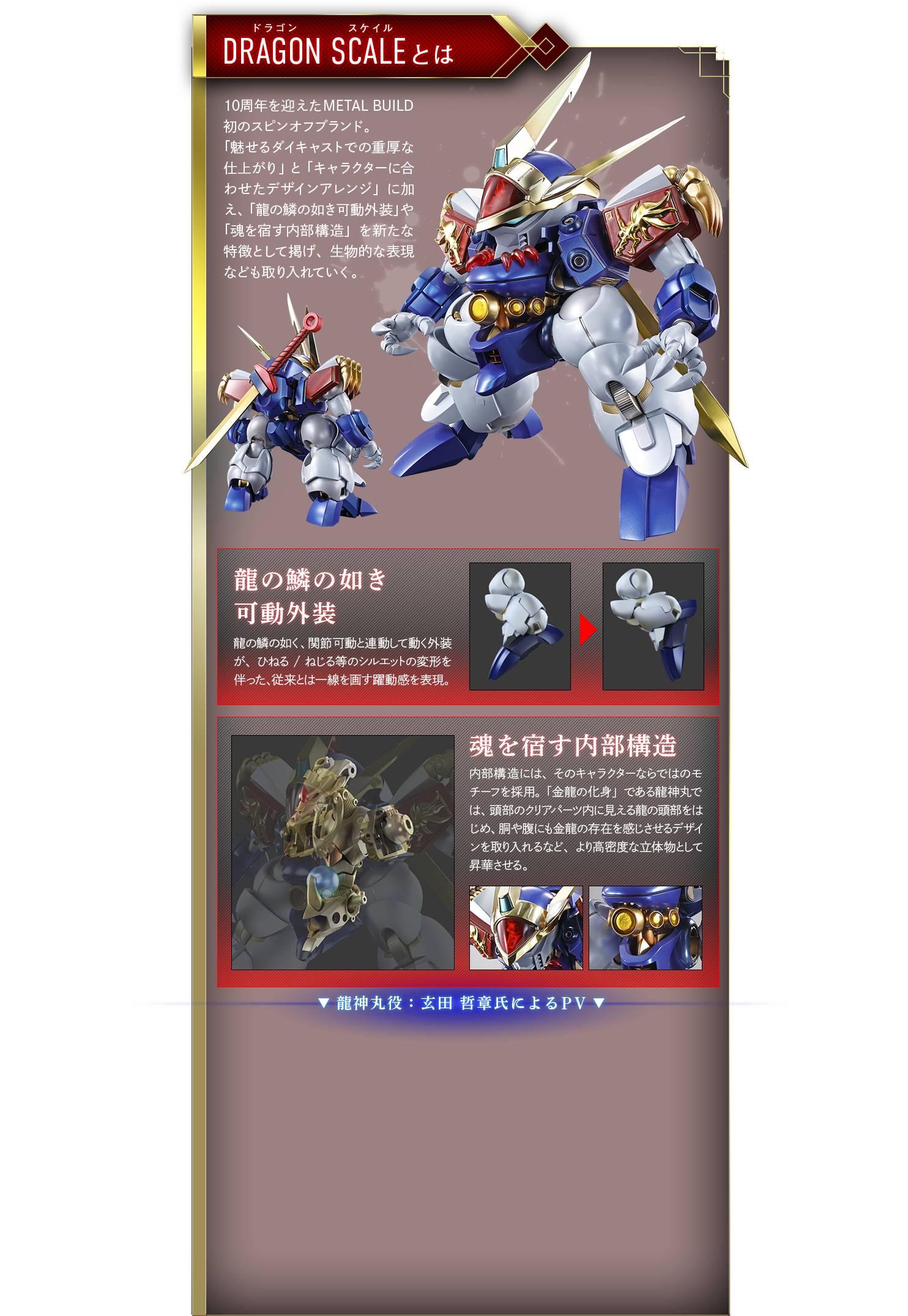 METAL BUILD DRAGON SCALE 龍神丸 スペシャルページ | 魂ウェブ