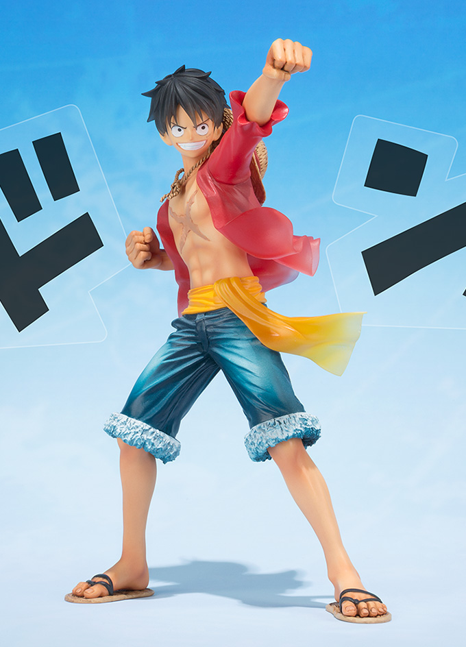 ONE PIECE ルフィGEAR5、50周年 モンキー・D・ルフィ、フィギュア