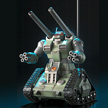 &nbsp;R/C TECHROID RX-75 ガンタンクフォレストカラー