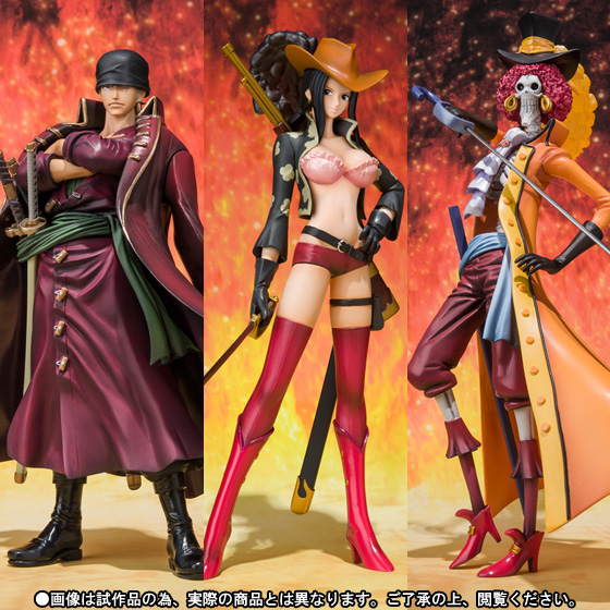 フィギュアーツZERO ONE PIECE FILM Z 決戦服Ver.セット(ゾロ・ロビン・ブルック)