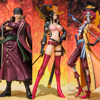 フィギュアーツZERO&nbsp;ONE PIECE　FILM　Z 決戦服Ver.セット（ゾロ・ロビン・ブルック）
