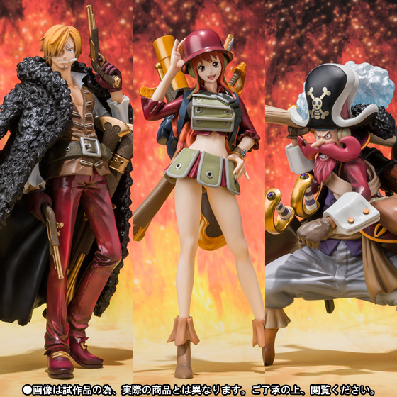 フィギュアーツZERO ONE PIECE FILM Z 決戦服Ver.セット(サンジ・ナミ・ウソップ)
