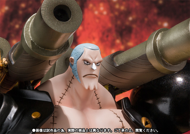 フィギュアーツZERO フランキー -ONE PIECE FILM Z 決戦服Ver.-
