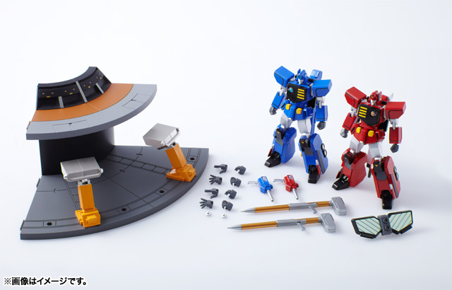 スーパーロボット超合金 氷竜・炎竜&ビッグオーダールーム