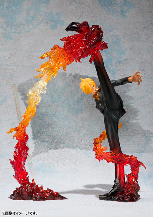 フィギュアーツZERO サンジ-Battle Ver.悪魔風脚 画竜点睛ショット-(ディアブルジャンブ フランバージュショット)