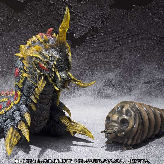 S.H.MonsterArts モスラ(幼虫)&バトラ(幼虫)セット