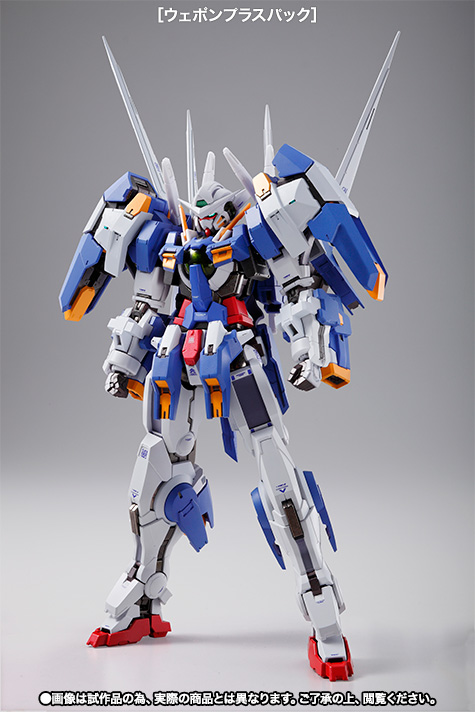 METAL BUILD ガンダムアヴァランチエクシア(ウェポンプラスパック)