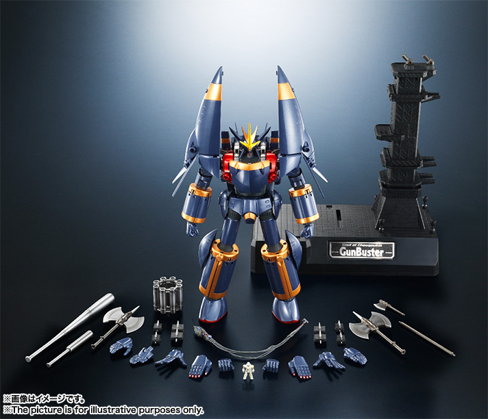 超合金魂 GX-34R ガンバスター バスター合金カラーVer.
