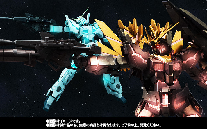 ROBOT魂 <SIDE MS> ユニコーンガンダム&バンシィ・ノルン ファイナルシューティングVer.