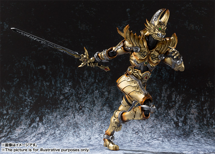 魔戒可動 黄金騎士 ガロ(冴島鋼牙)