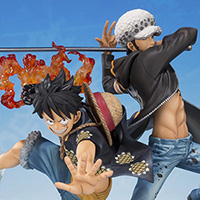 フィギュアーツZERO&nbsp;モンキー・D・ルフィ＆トラファルガー・ロー -5th Anniversary Edition-