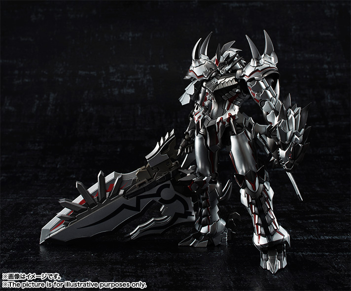 超合金&nbsp;Ka signature モンスターハンター Ｇ級変形リオレウス 希少種 ウェザリングシルバー