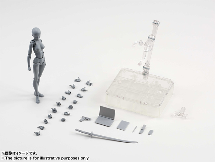 S.H.Figuarts ボディちゃん DX SET (Gray Color Ver.)