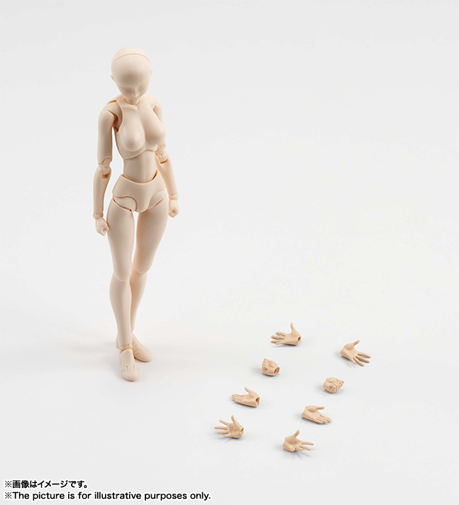 S.H.Figuarts ボディちゃん (Pale orange Color Ver.)