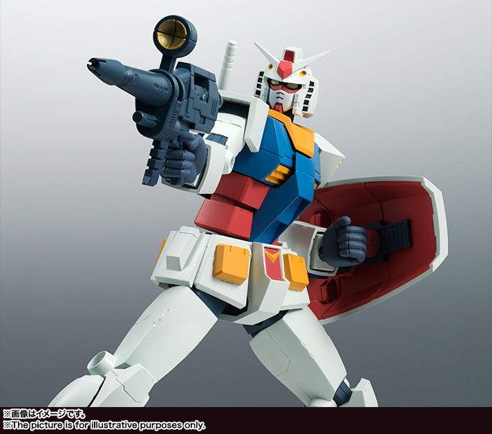 ROBOT魂 <SIDE MS> RX-78-2 ガンダム ver. A.N.I.M.E.