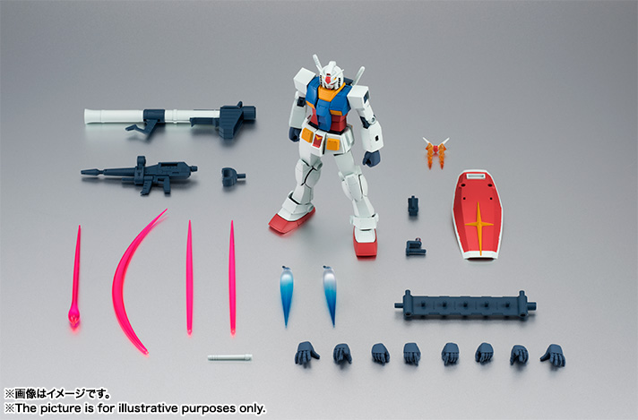 ROBOT魂 <SIDE MS> RX-78-2 ガンダム ver. A.N.I.M.E.
