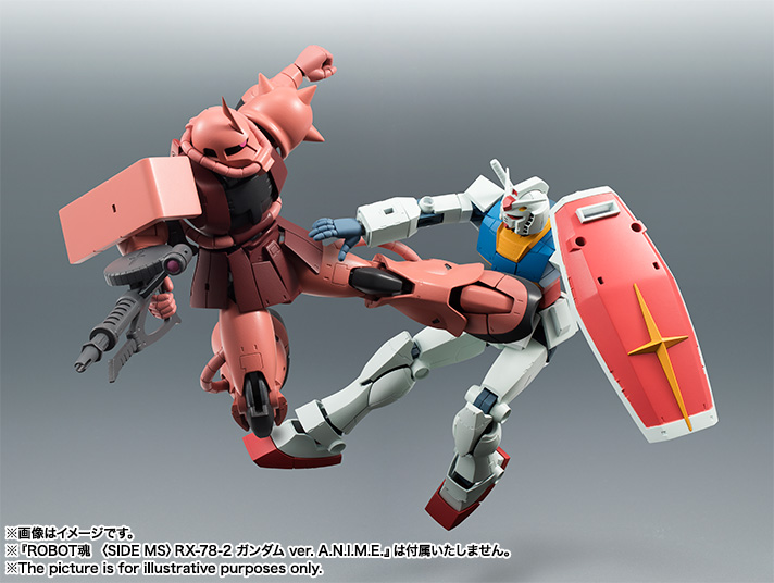 ROBOT魂 <SIDE MS> MS-06S シャア専用ザク ver. A.N.I.M.E.